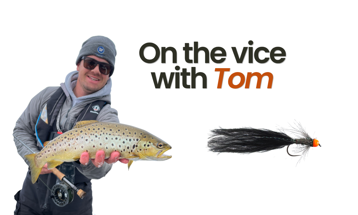 On The Vice with Tom Jarman: Tying THE Orange Beaded Black Streamer