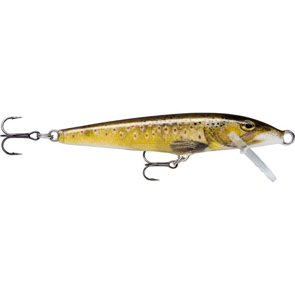 Rapala Original Floater F09 Hardbody Lure [Cl:LIVE BROWN TROUT]