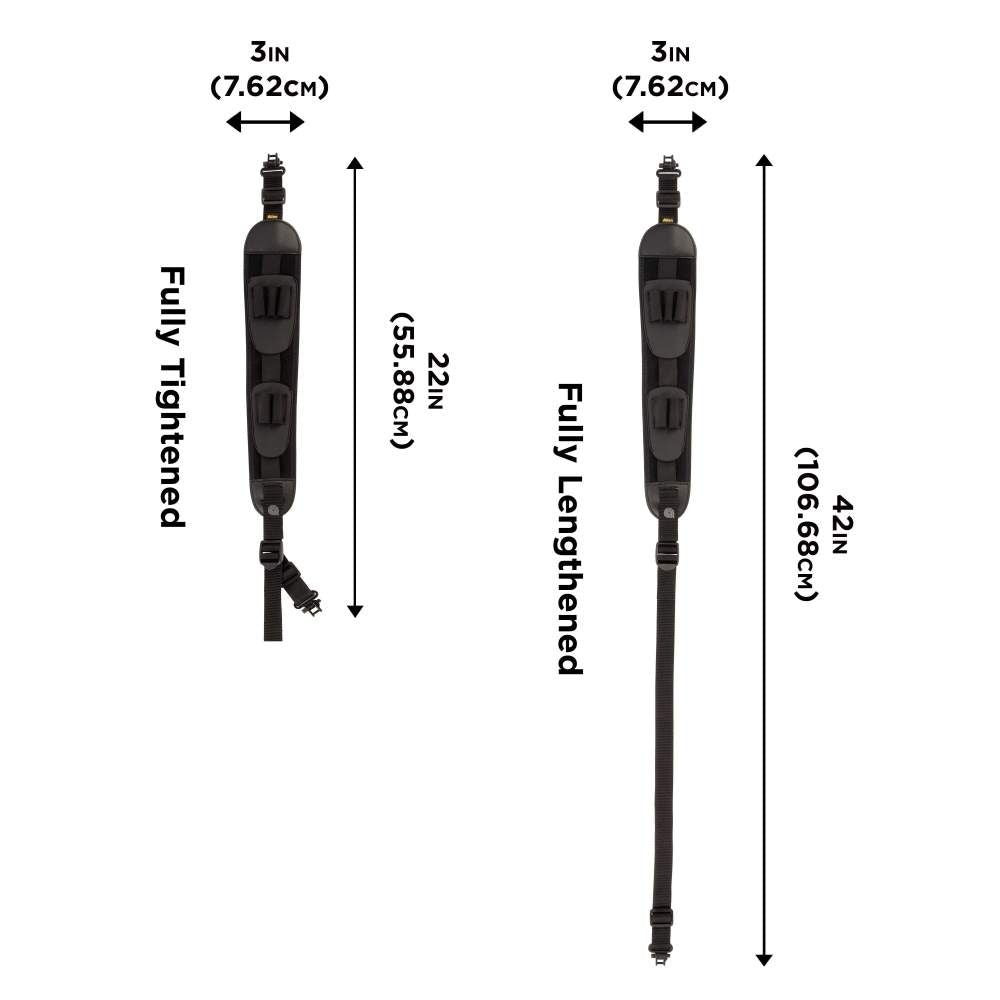 Allen Denali Neoprene Rifle Sling With Cartridge Loops