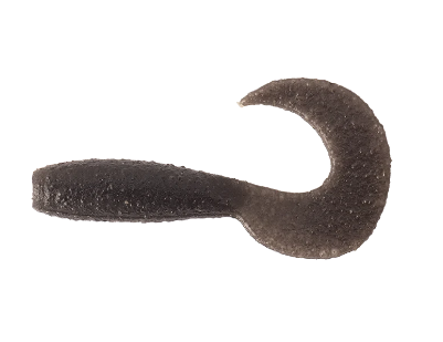 Berkley Powerbait Grub 2.2" Soft Plastic [cl:black Uv]