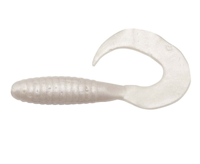 Berkley Powerbait Grub 2.2" Soft Plastic [cl:white Pearl]