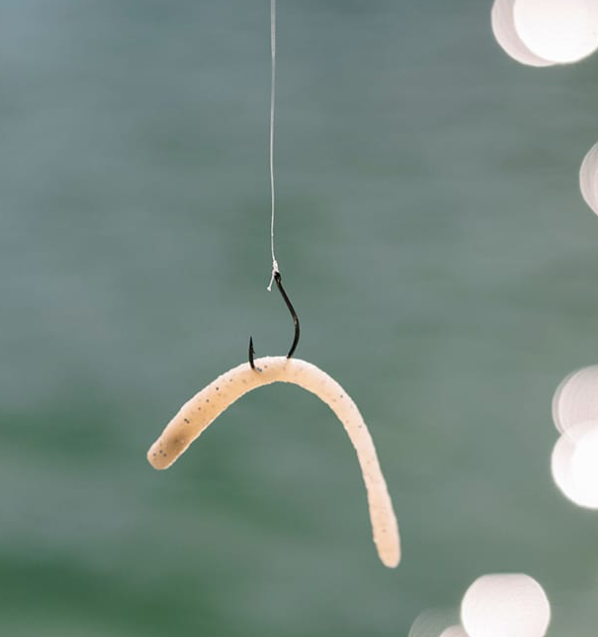 Berkley Powerbait D-worm 3.6in [cl:mimizu]