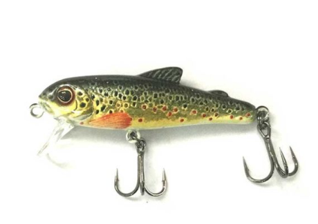 Bullet Lures 5cm Minnow Sinking [cl:mountain Trout]