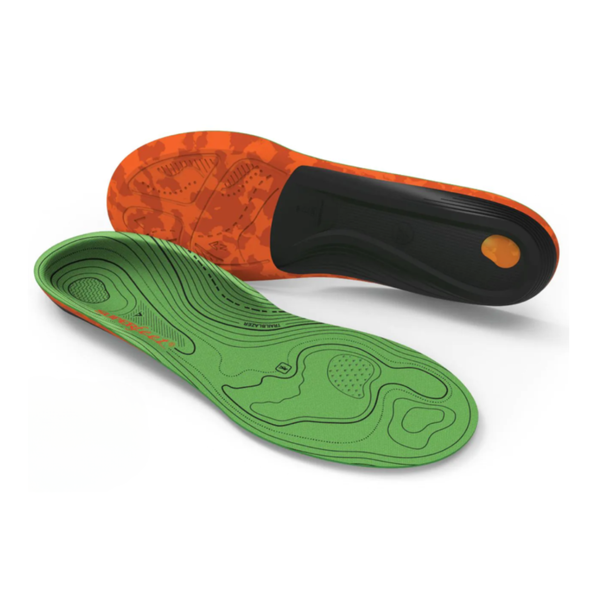 Superfeet Hike Support Insoles [sz:c 5.5-7 Us]
