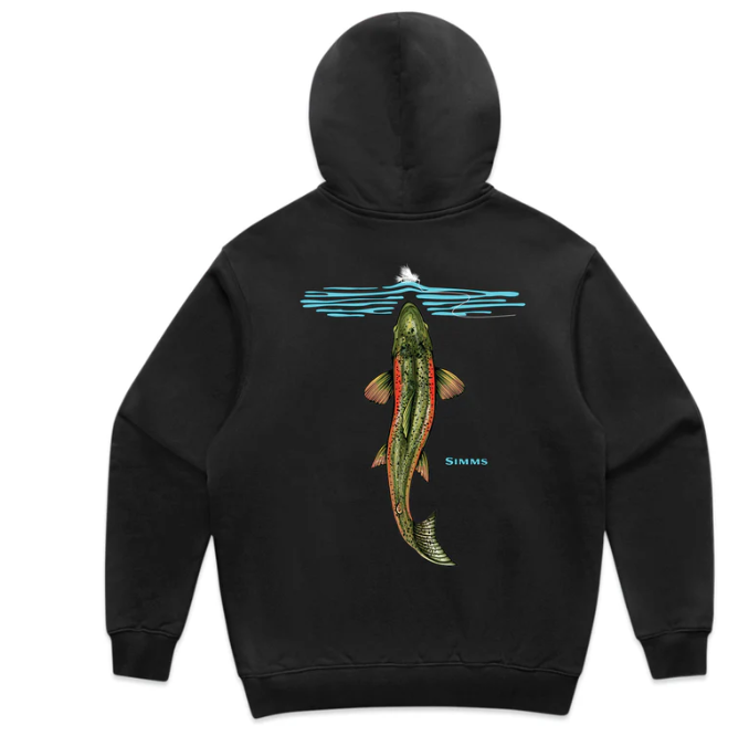 Simms F26 Artist Hoody - Rainbow Trout [sz:s Cl:black]