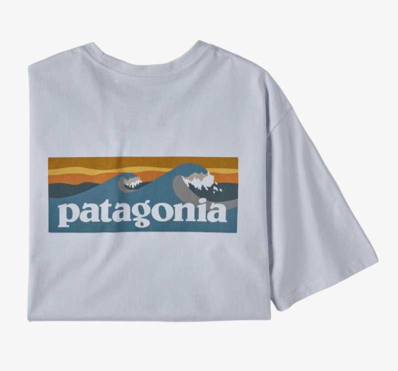 Patagonia Mens Boardshort Logo Pocket Tee [sz:s]