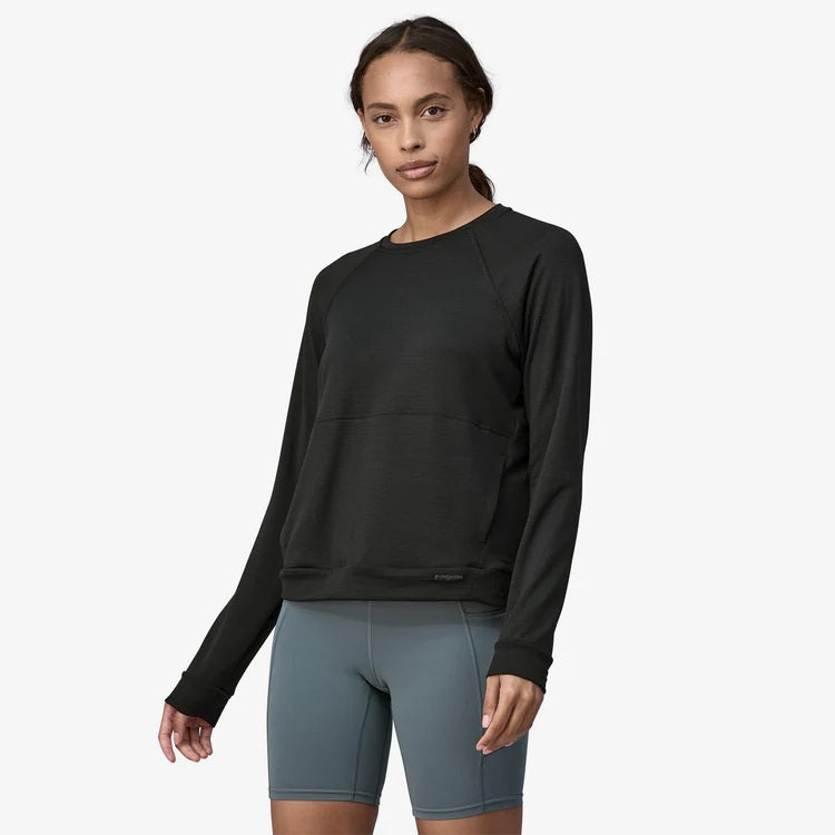 Patagonia Womens Long-sleeved Capilene Thermal Crew [sz:s Cl:black]