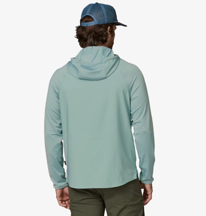 Patagonia Mens River Rambler Hybrid Sun Hoody [sz:s Cl:thermal Blue]