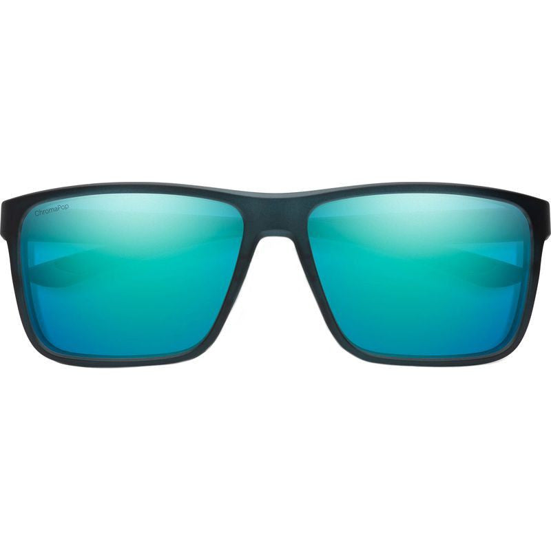 Smith Riptide Matte Pacific Crystal Chromapop Glass Polarized Opal Mirror
