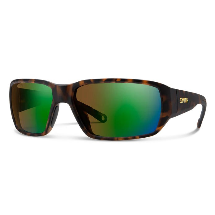 Smith Hookset Matte Tortoise Chromapop Glass Polarchomic Brown Green Mirror Lense