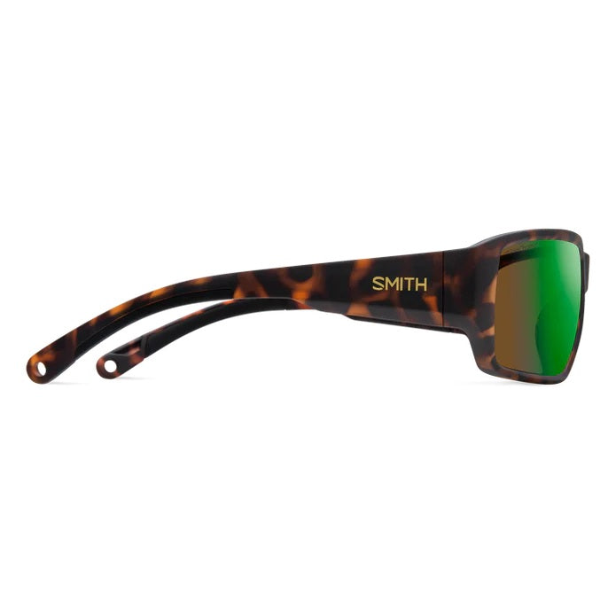 Smith Hookset Matte Tortoise Chromapop Glass Polarchomic Brown Green Mirror Lense