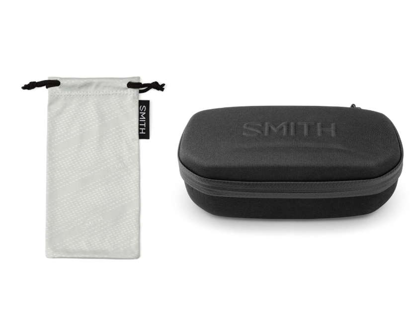 Smith Backcast Matte Black With Chromapop Glass Polarized Blue Mirror Lens