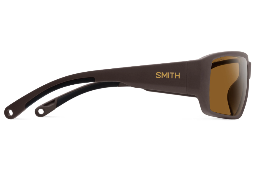 Smith Backcast Matte Mississippi Mud With Chromapop Glass Polarized Brown Lens