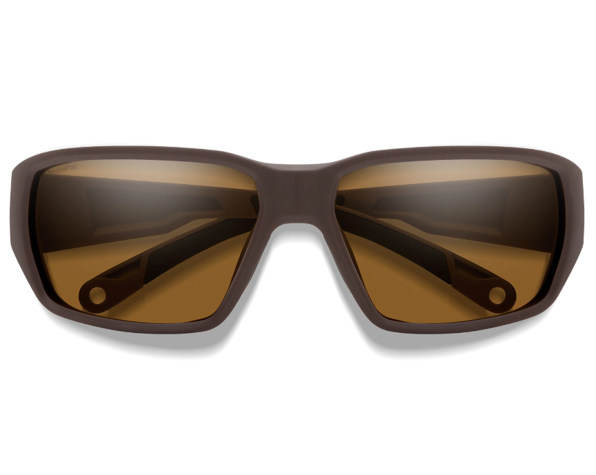Smith Backcast Matte Mississippi Mud With Chromapop Glass Polarized Brown Lens