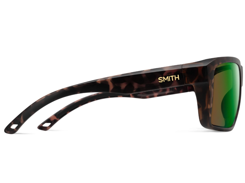 Smith Backcast Matte Tortoise With Chromapop Polarchromic Brown Green Mirror Lens
