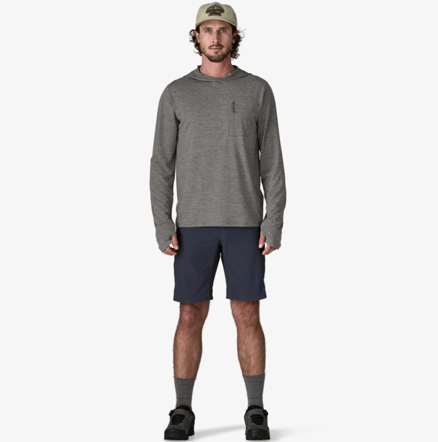 Patagonia Mens Cool Cap Sun Hoody [sz:s Cl:forge Grey-noble Grey]