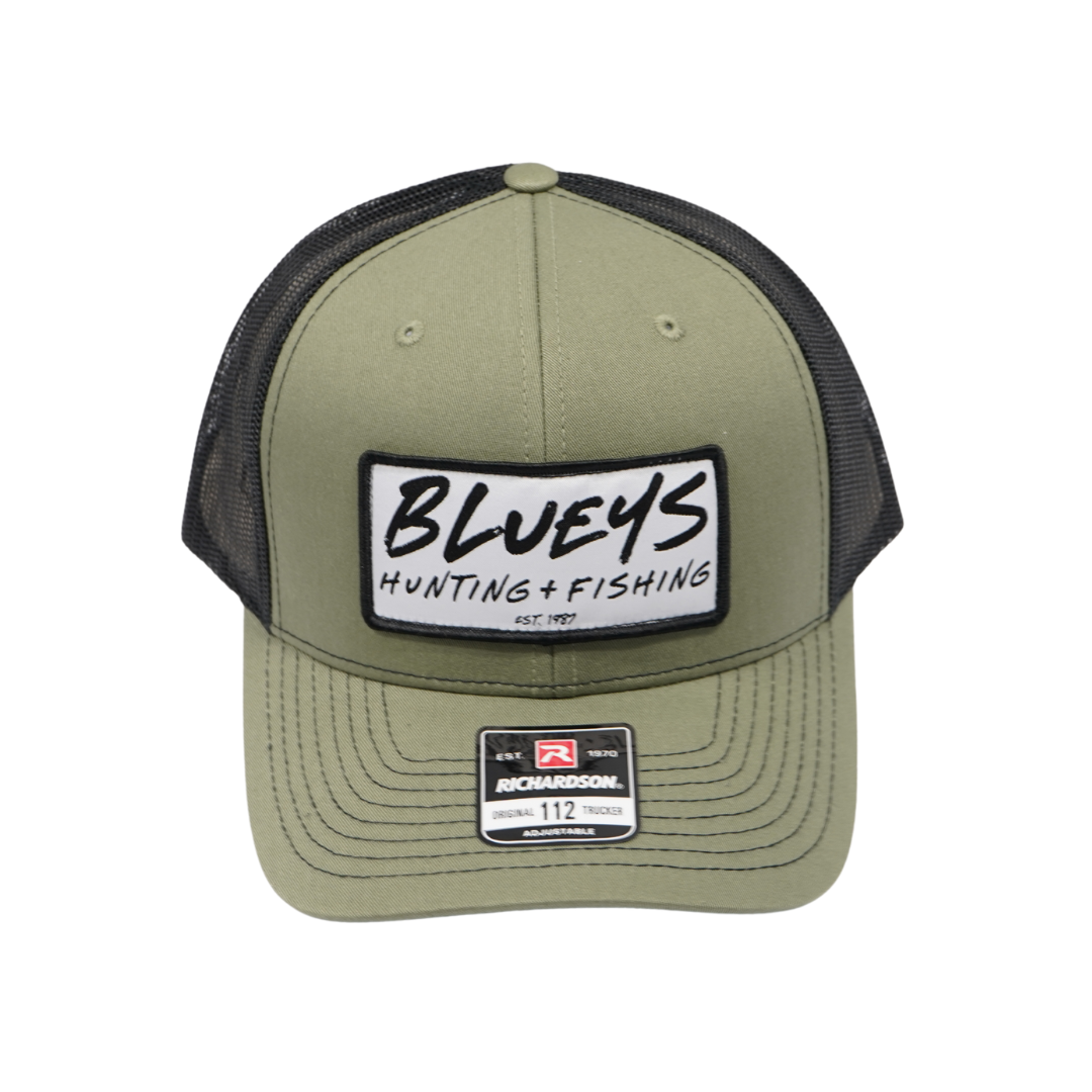Blueys Richardson 112 Trucker Cap - Loden/black