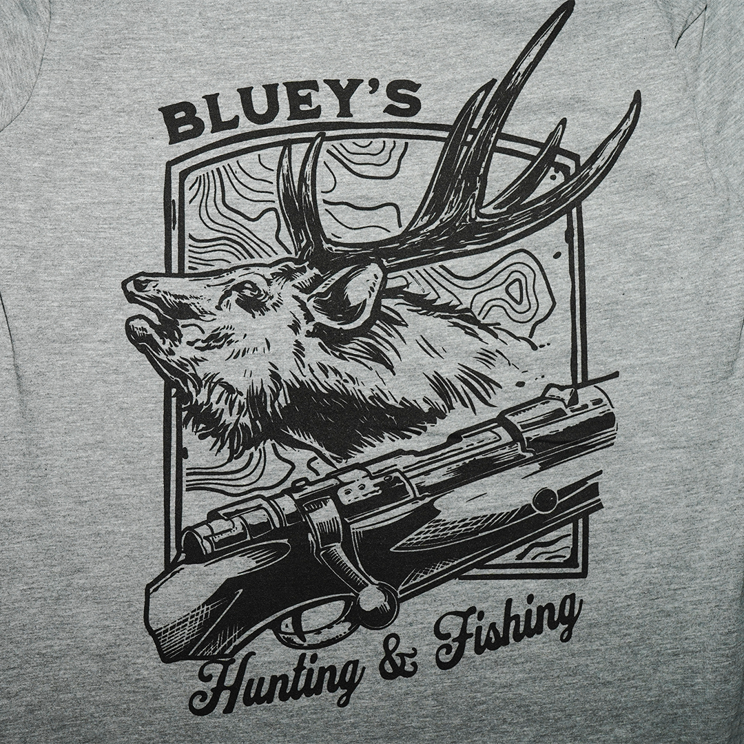 Bluey's Staple Ls T-shirt [sz:s Cl:grey Marle]