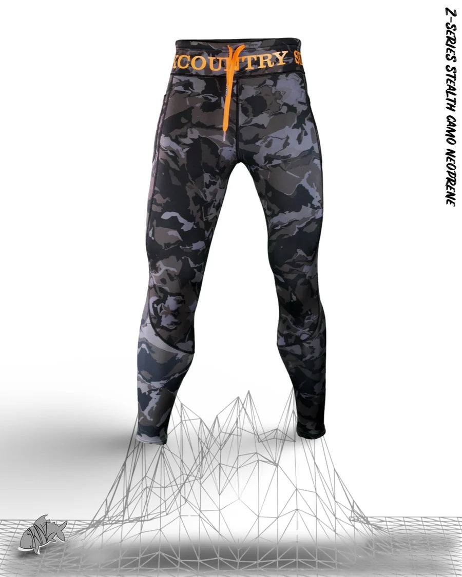 Backcountry Skinz Z-series Neoprene Stealth Camo Leggings [sz:s]