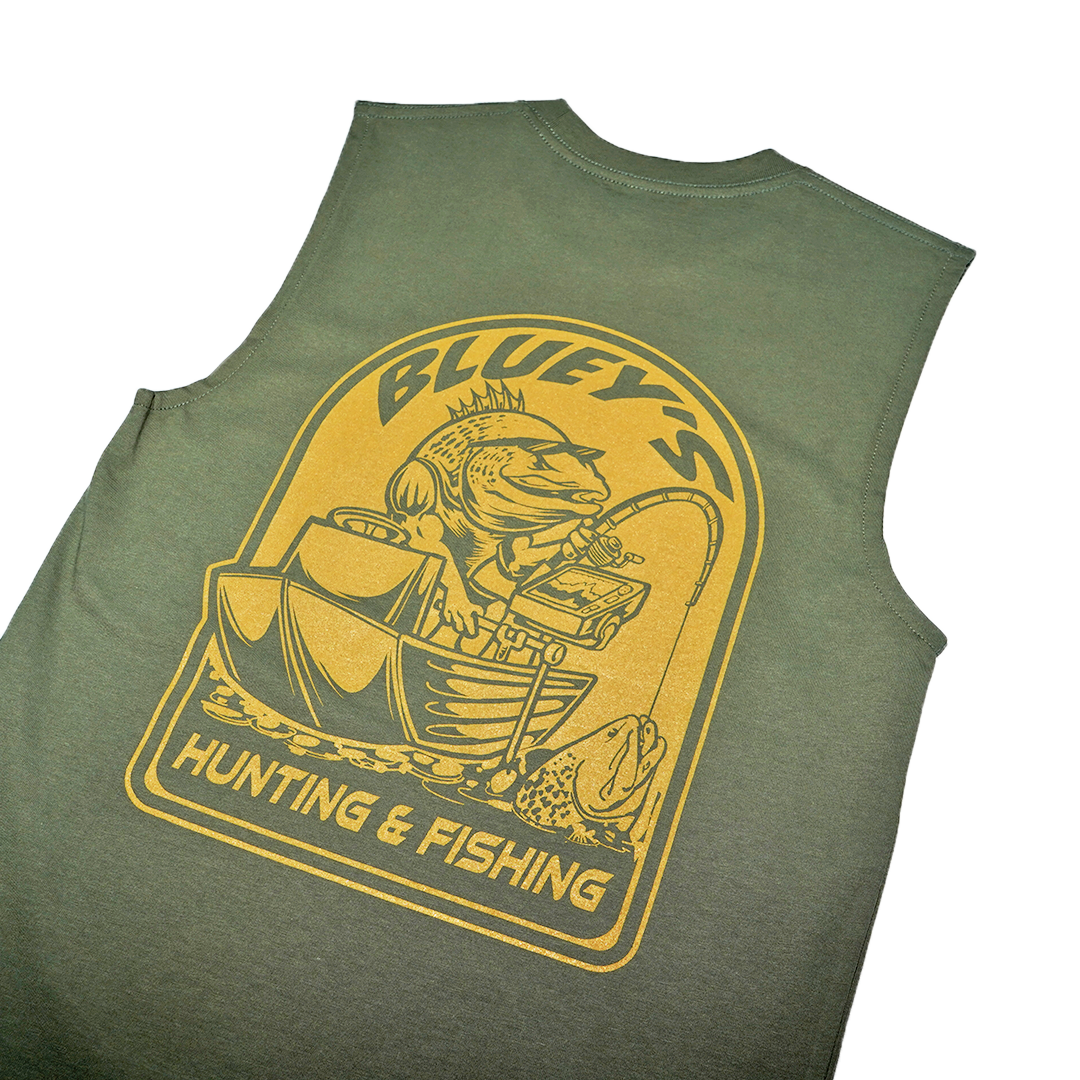 Bluey's Classic Cod Singlet [sz:s Cl:cypress]