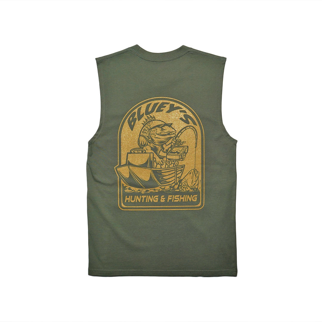 Bluey's Classic Cod Singlet [sz:s Cl:cypress]