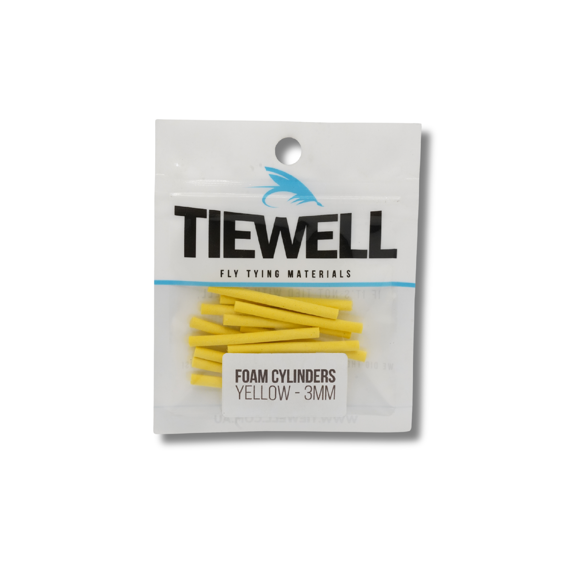 Tiewell Foam Cylinders 3mm [cl:yellow]
