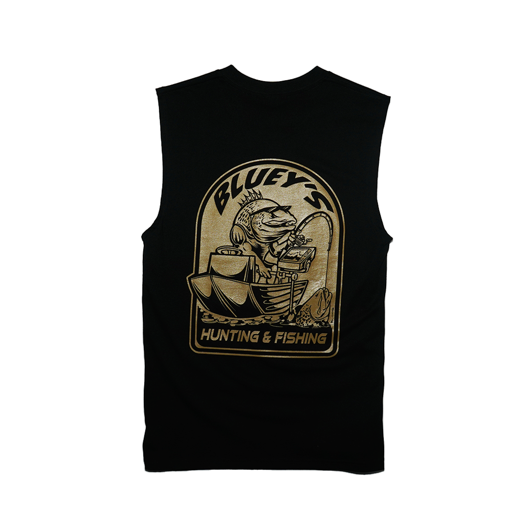 Bluey's Classic Cod Singlet [sz:s Cl:black]