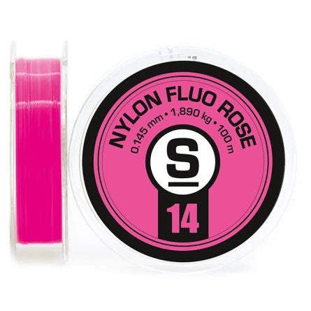 Pierre Sempe Nylon Sighter 100m [sz:0.18mm Cl:rose]
