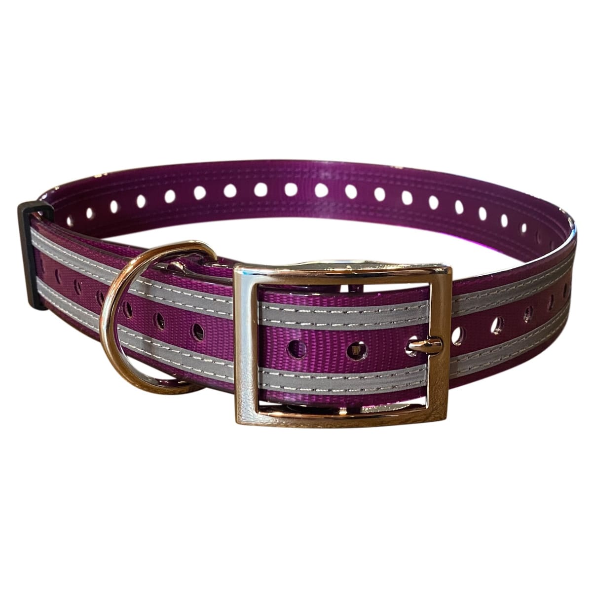 Optic Hunting 50mm Dog Collar Reflective [cl:purple]