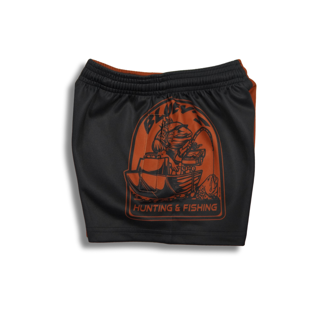 Bluey's Scoping Cod Footy Shorts - Side Zip Pocket [sz:xs]