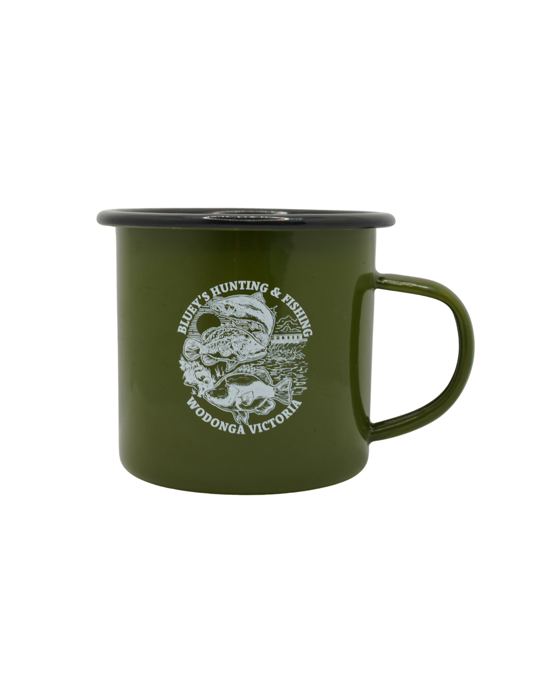 Blueys Enamel Camper Mug
