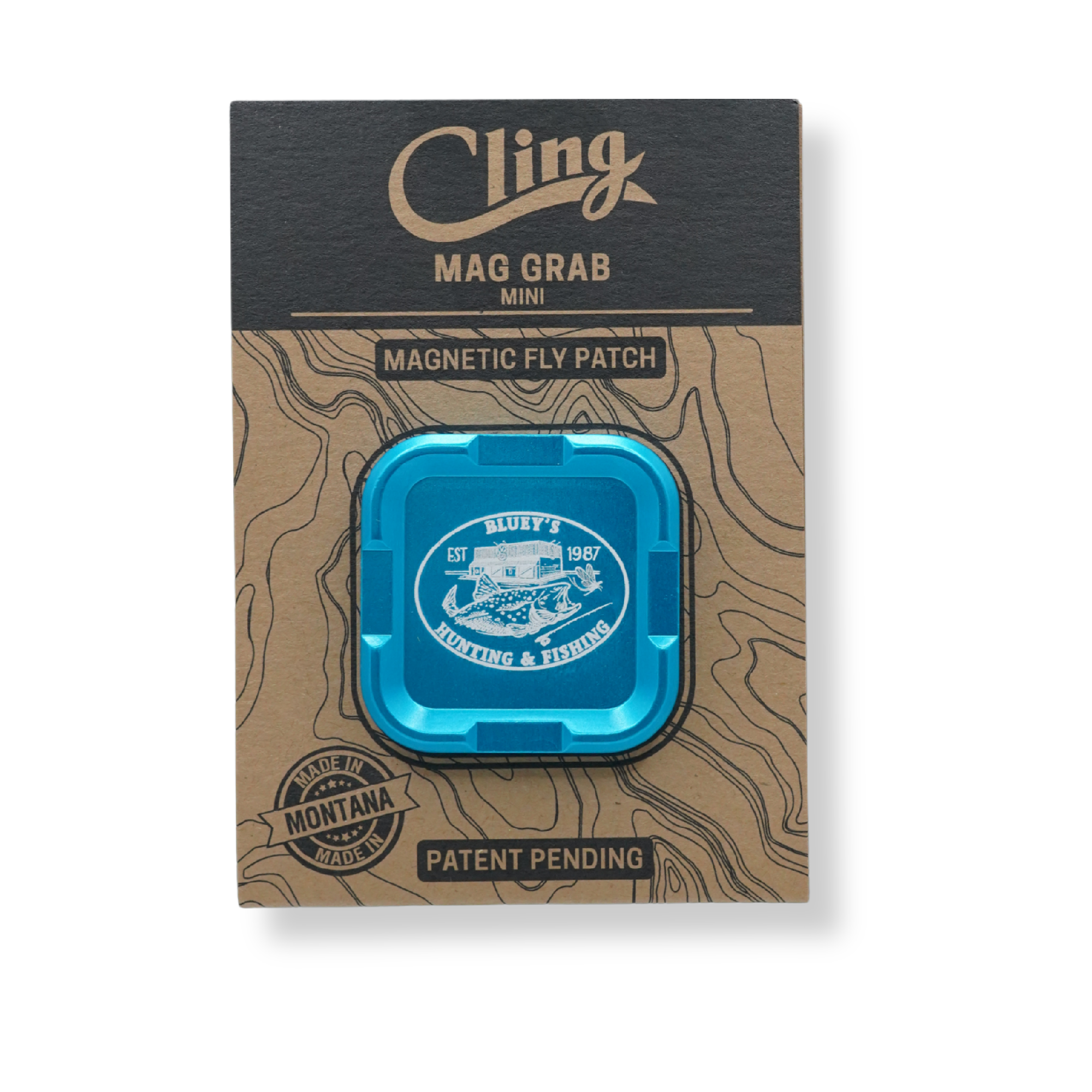 Cling Mag Grab Mini Magnetic Bluey's Fly Patch [cl:blue]