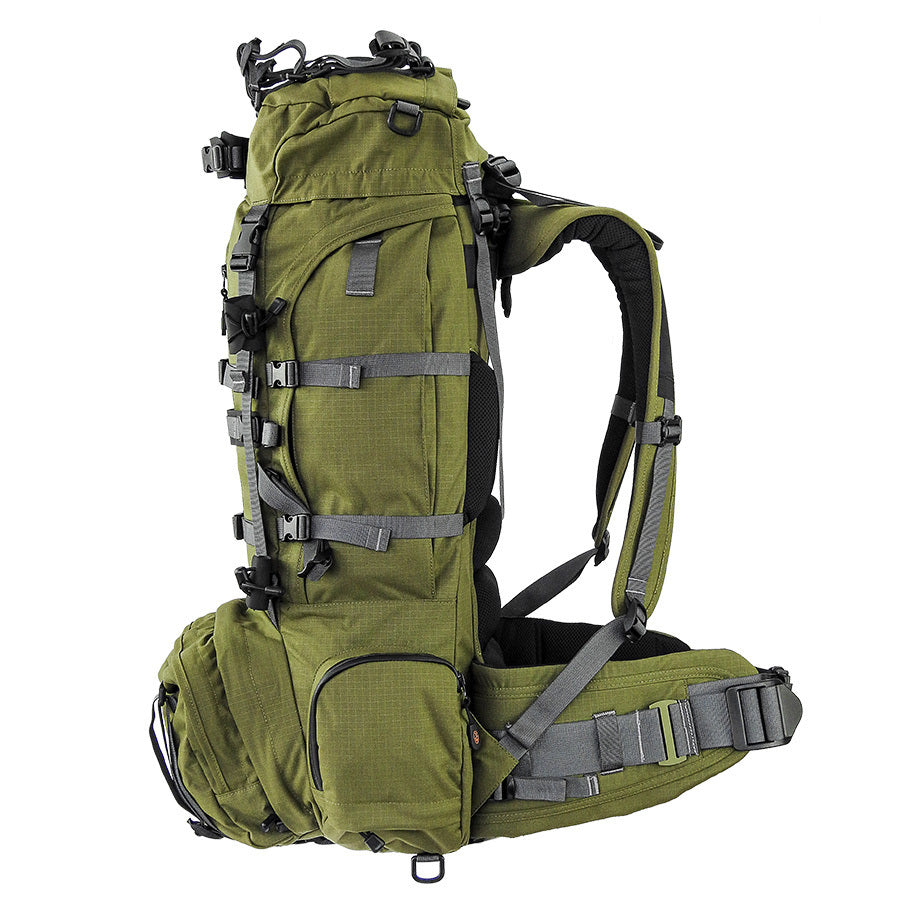 Alpine Stalkler 45l Olive Full Kit [sz:large Waist/large Harness Cl:olive]