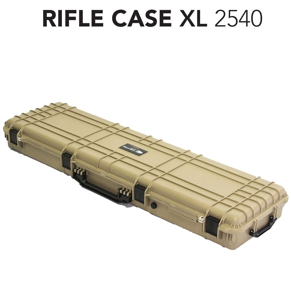 Evolution Gear Hd Series Rifle Hard Gun Case Xl [cl:desert Tan]