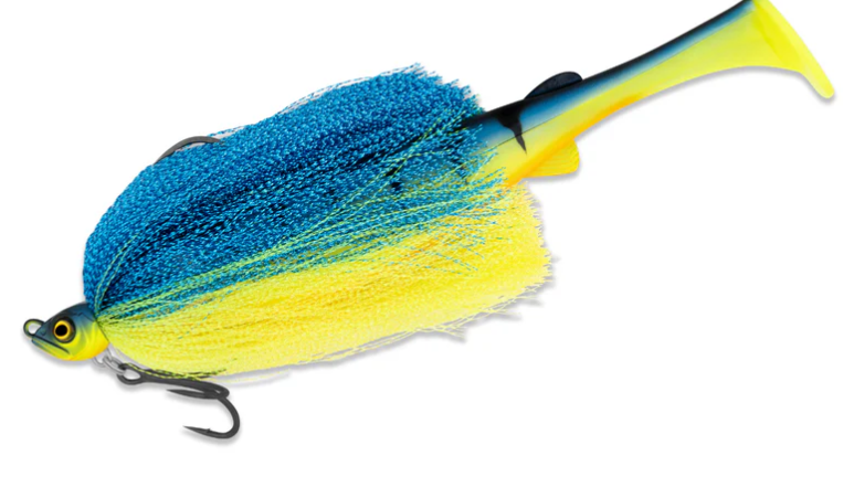 Spinwright 1/2oz Fluffball Elite X Raijin Shad 220 [cl:fire Tiger]