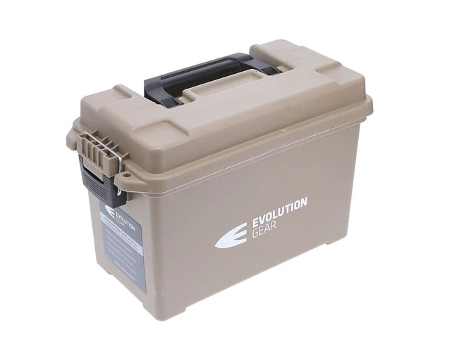 Evolution Gear Weatherproof Ammunition Box [sz:s Cl:desert Tan]