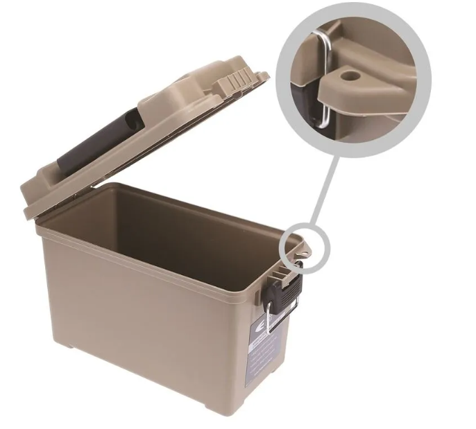 Evolution Gear Weatherproof Ammunition Box [sz:s Cl:desert Tan]