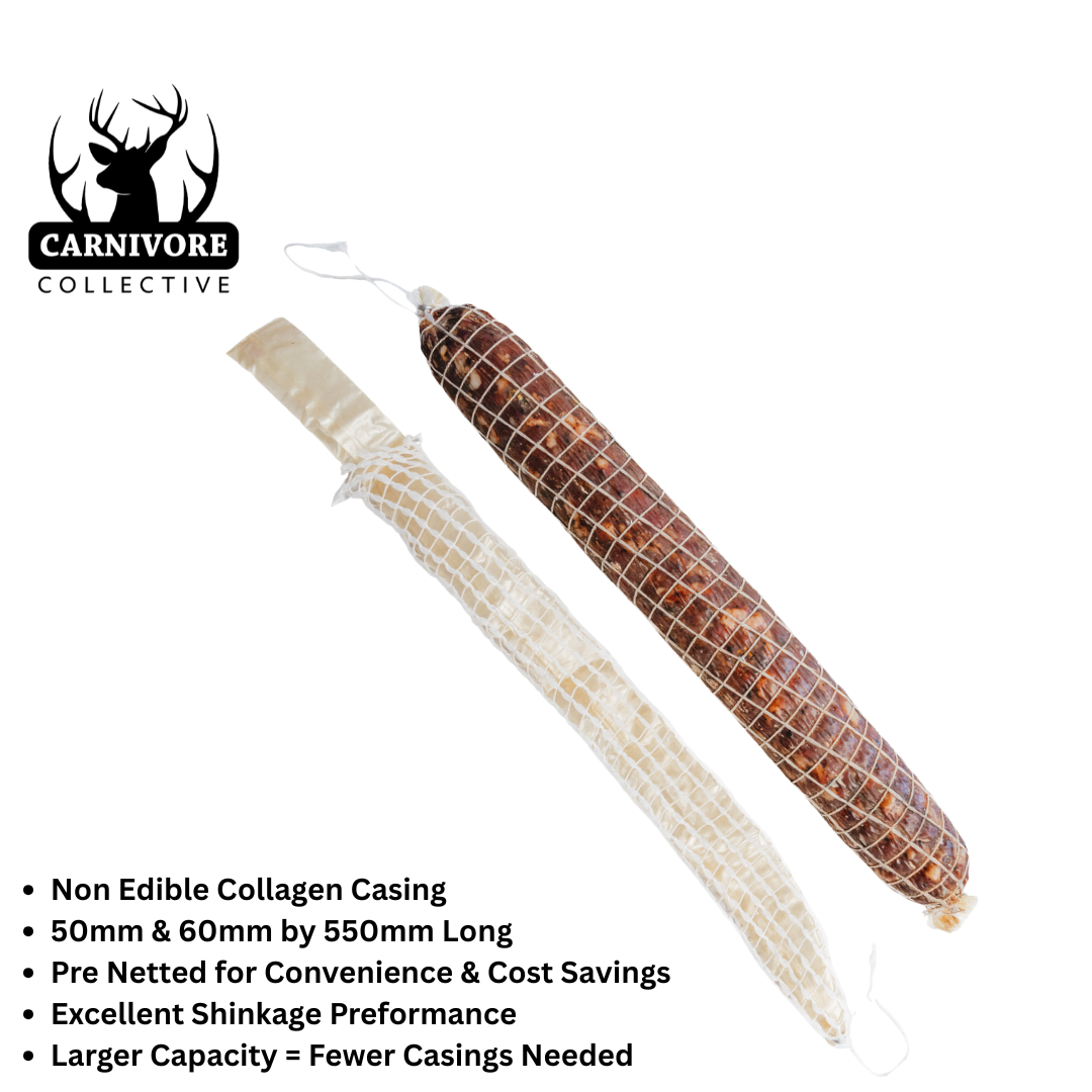 Carnivore Collective Netted 60mm Casings - 25pk