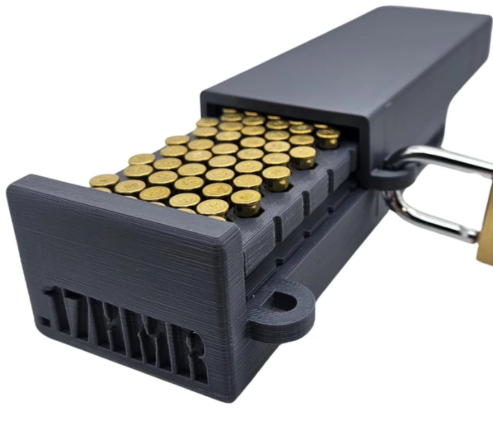 Homeland Tactical Lockable Ammo Storage Box [cal:17hmr]