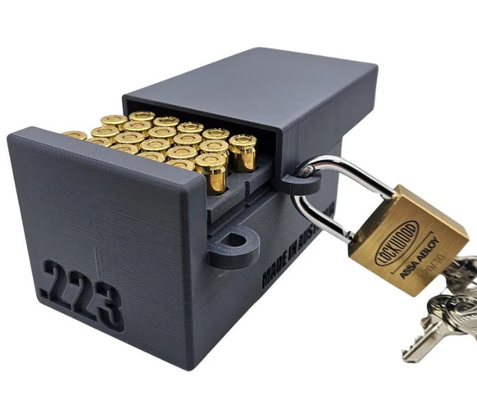 Homeland Tactical Lockable Ammo Storage Box [cal:223rem]