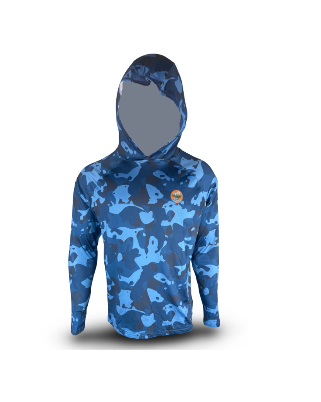 Backcountry Skinz Solarflexz UV Pro Hoody - Blue Surge Camo