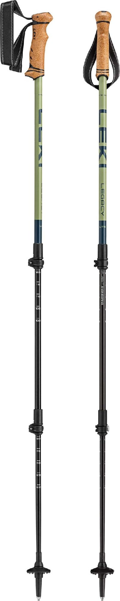 Leki Pole Legacy Lite Hiking Pole [cl:denim Blue/dark Olive]