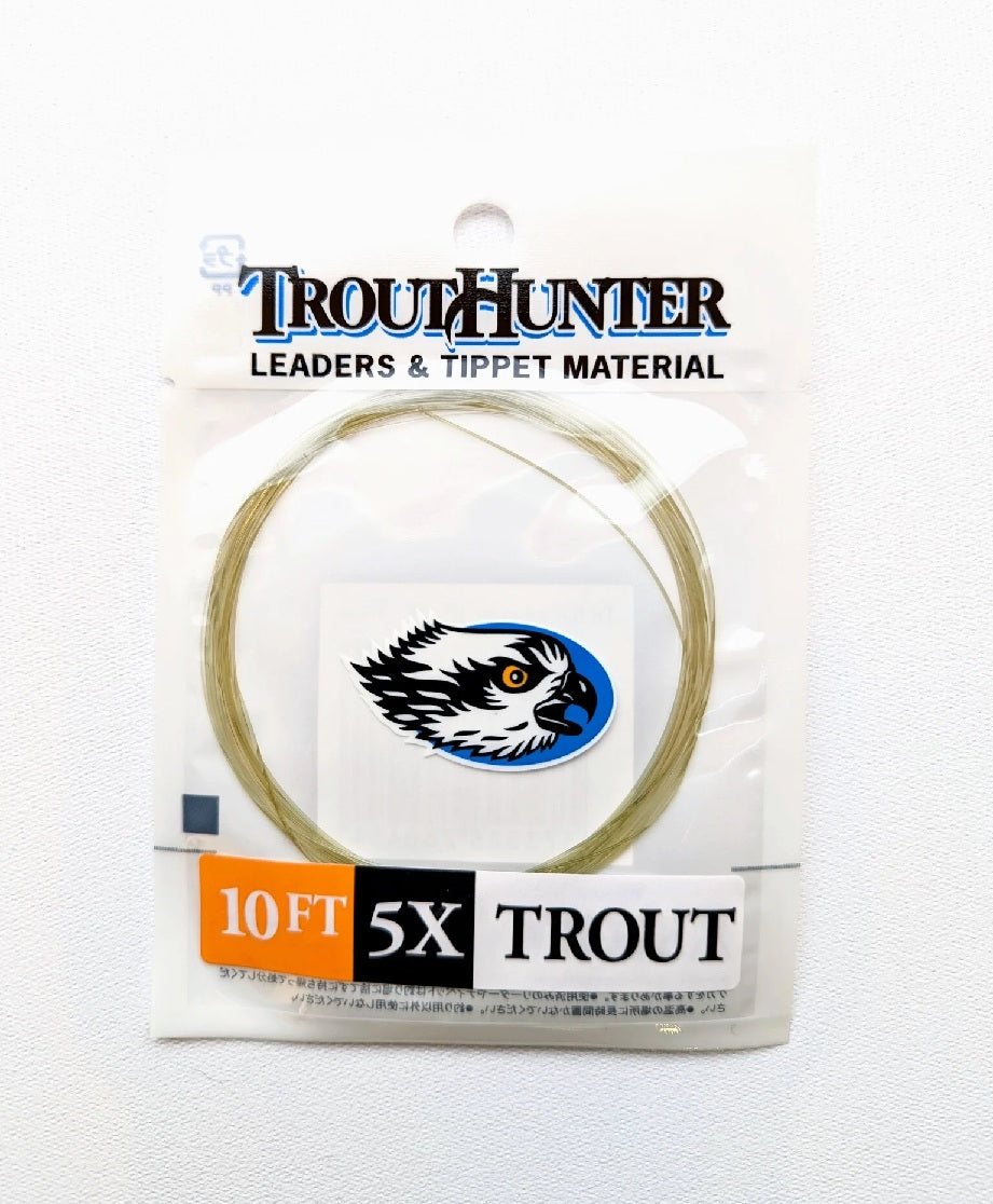 Trout Hunter 10ft Nylon Leader [sz:3x]
