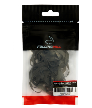 Fullingmill Nymph-rap Small 3mm [cl:translucent Black]