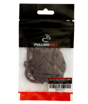 Fullingmill Nymph-rap Small 3mm [cl:nightcrawler Brown]