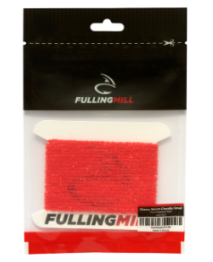 Fullingmill Chewy Worm Chenille Small [cl:red]