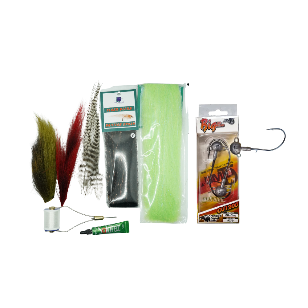 Ej Todd Barra & Cod Jig Kit [cl:chartreuse/black]