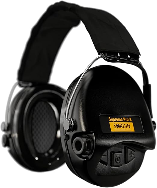 Supreme Pro-X Leather Headband Ear Muffs