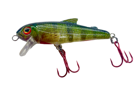 Bullet Lures 5cm Minnow Floating [cl:red Fin]