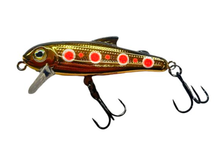 Bullet Lures 5cm Minnow Sinking [cl:spawning Brown Trout]